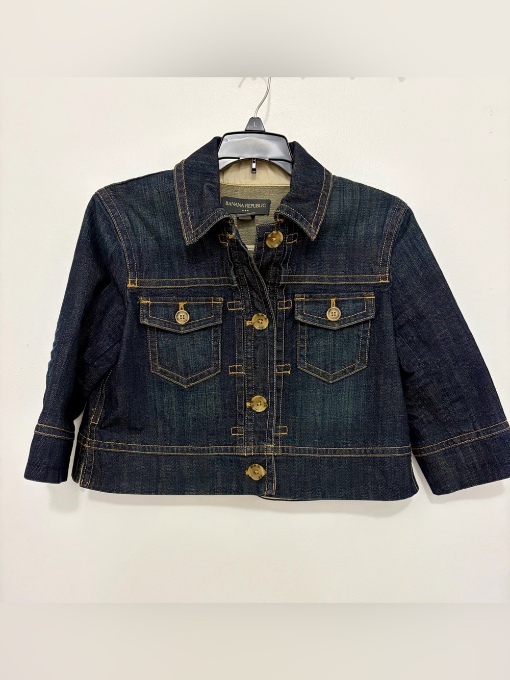 Banana Republic Dark Blue Denim Jacket